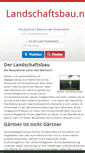 Mobile Screenshot of landschaftsbau.net